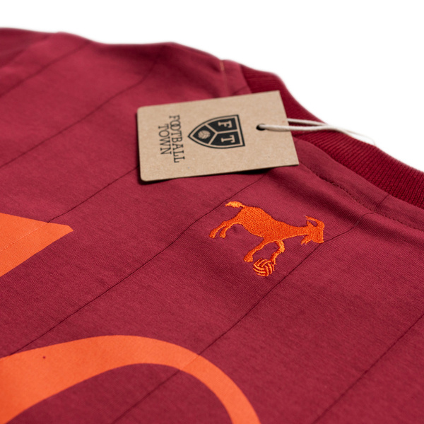 L'Escut GOAT Leo Bordeaux cotton T-shirt