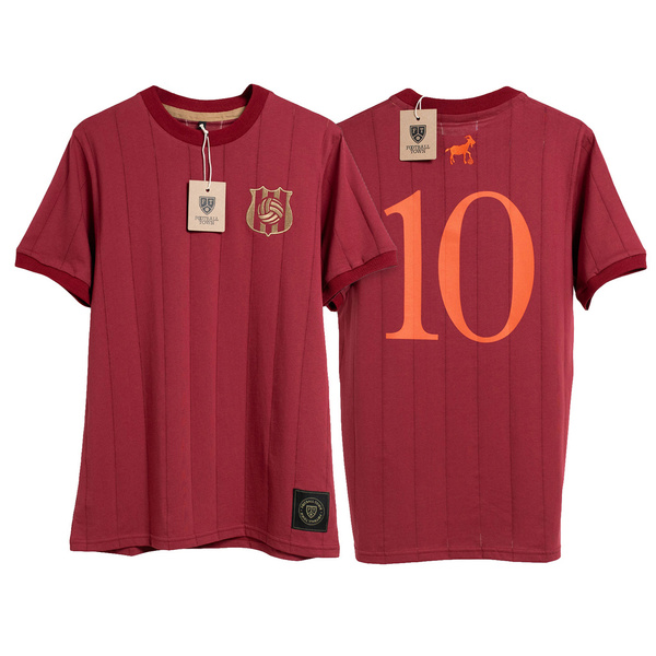 L'Escut GOAT Leo Bordeaux cotton T-shirt