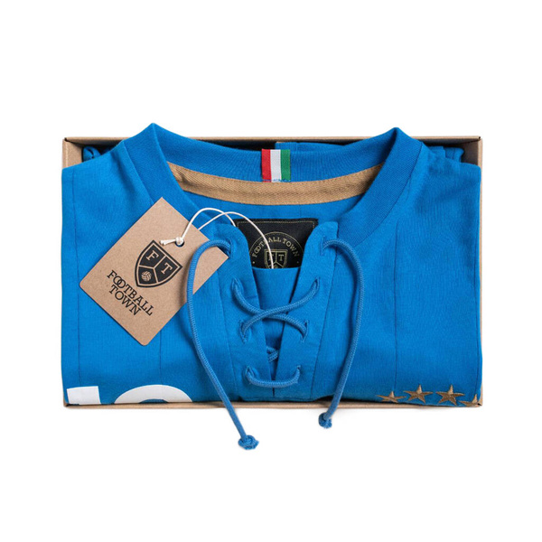 Retro Italy Gli Azzurri cotton T-shirt