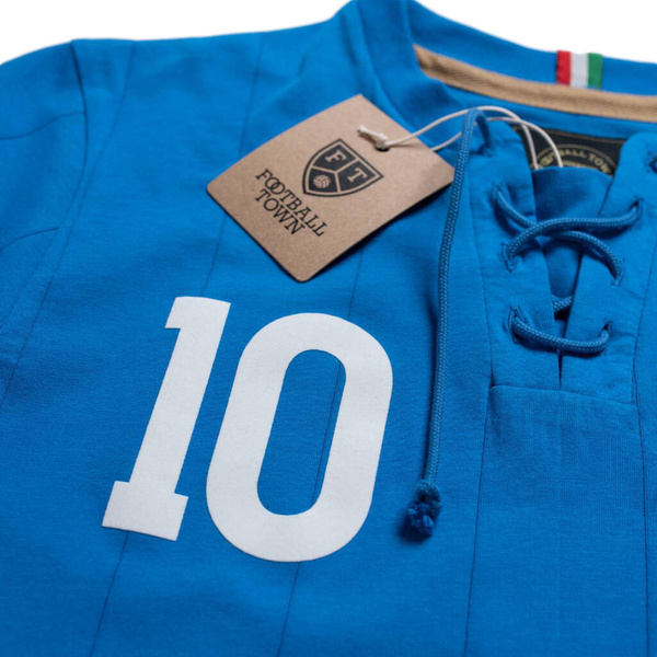 Retro Italy Gli Azzurri cotton T-shirt