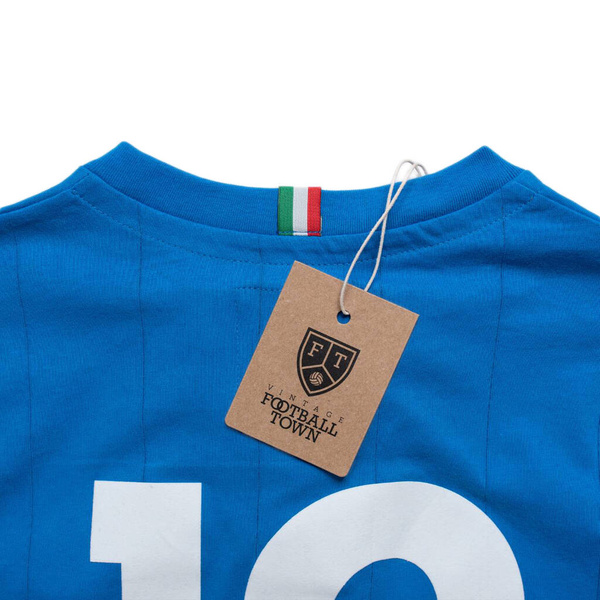 Retro Italy Gli Azzurri cotton T-shirt