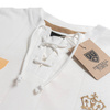 Retro cotton T-shirt with Laces Corona Real