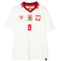 Bawełniana koszulka piłkarska Polska Euro