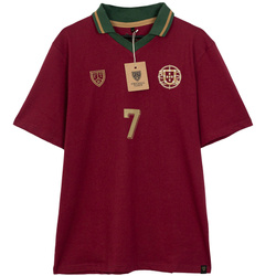 Bawełniana koszulka piłkarska Portugal Euro GOAT