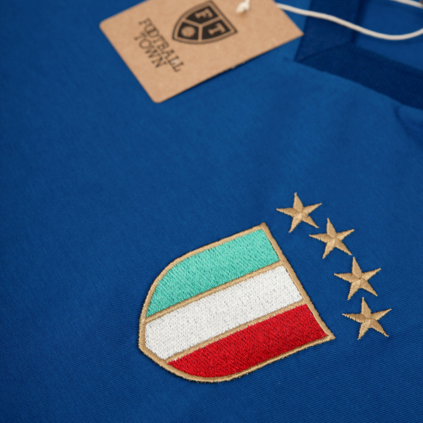 Bawełniana koszulka piłkarska Gli Azzurri Home